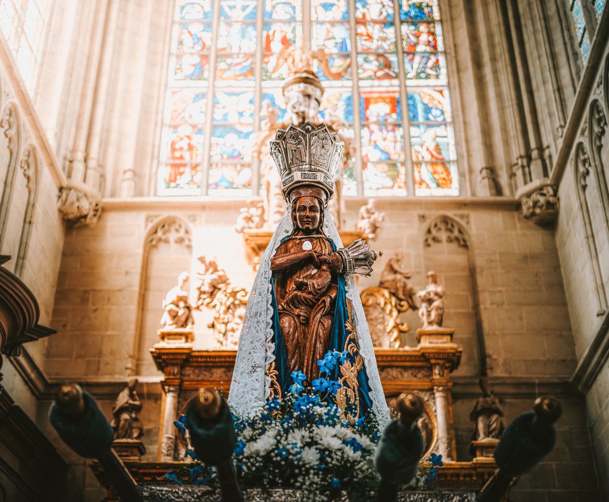 De Zwarte Madonna in de Sint-Martinusbasiliek